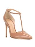 t-bar stiletto pumps 