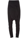 drop crotch slim pants 