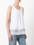 lace trim vest 