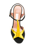 contrast sandals 