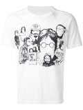 sketch print T-shirt