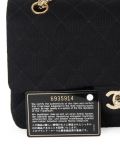 混纺双排扣翻盖锁链单肩包