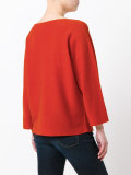 wide neck sweatshirt 