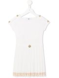 knife pleat dress