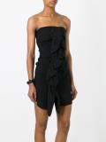 short strapless dress