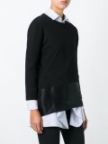 panelled jumper