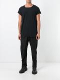 raw edge T-shirt