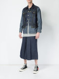 flap pockets denim shirt