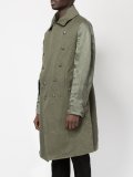 curved lapel coat 