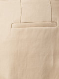 flared cropped trousers