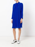 frill bib dress