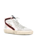 Slide hi-top sneakers