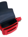 striped strap shoulder bag 