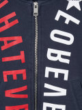 printed hooded jacket