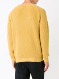 ribbed crew neck jumper