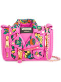 biker jacket shoulder bag
