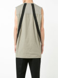sleeveless strap detail tank