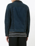 paneled denim jacket