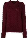 cable knit jumper
