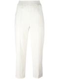 straight leg trousers