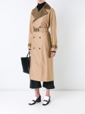 tow tone trenchcoat