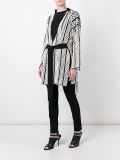 netted sheer cardigan