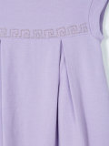 micro-stud smock dress