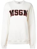 logo print sweatshirt
