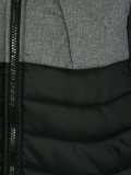 colour block padded jacket