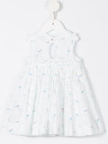 bird print dress