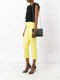 logo embossed crossbody bag