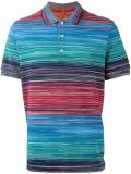 striped polo shirt