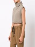turtleneck cropped tank top