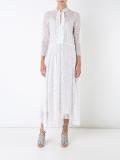 lace pleated dress