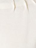 drawstring collar blouse