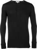 Long-Sleeved Henley T-Shirt