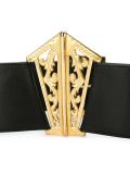filigree buckle belt