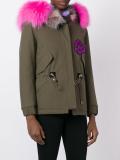 embroidered parka