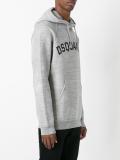 chest logo hoodie