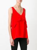 ruffled detail tank