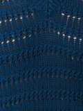 ribbed detail sweatshirt 