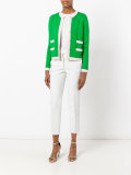 contrast trim cardigan 