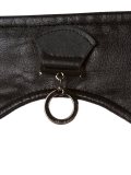 artificial leather suspender belt