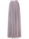 gathered long skirt