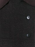 sleeveless double breasted coat