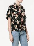 floral print shirt