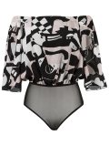 printed bodysuit