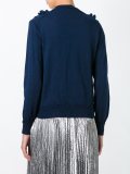 ruffled cardigan 
