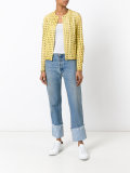 perforated leather jacket 