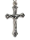 crucifix stud earrings